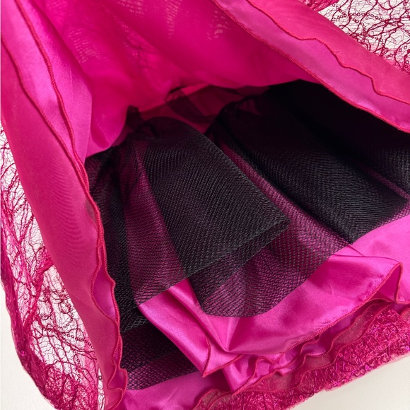 Sparkly Fuchsia Party Dress - Picture 13 of 13